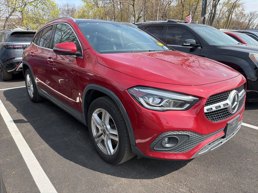 Red 2021 Mercedes-Benz GLA 250 4MATIC SUV / Crossover All-Wheel Drive 8-Speed Dual Clutch