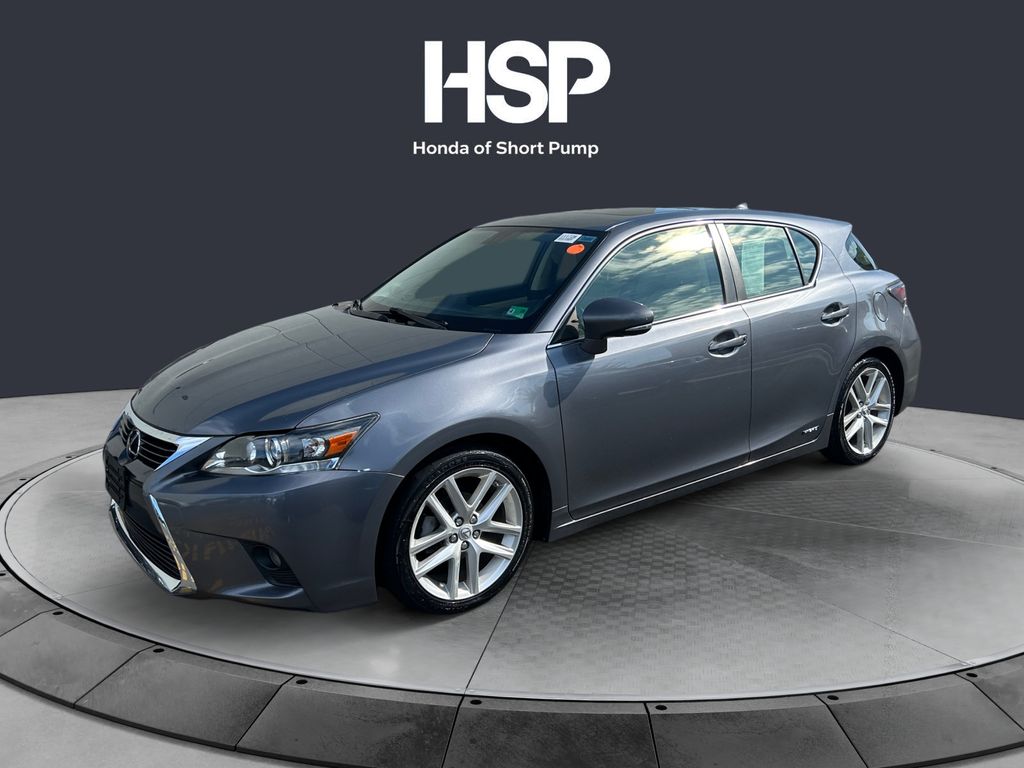Nebula Gray Pearl 2016 Lexus CT Hybrid Wagon Front-Wheel Drive Continuously Variable Transmission