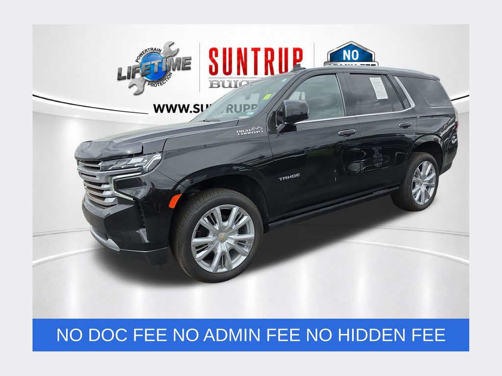 Black 2024 Chevrolet Tahoe High Country 4WD SUV / Crossover Four-Wheel Drive