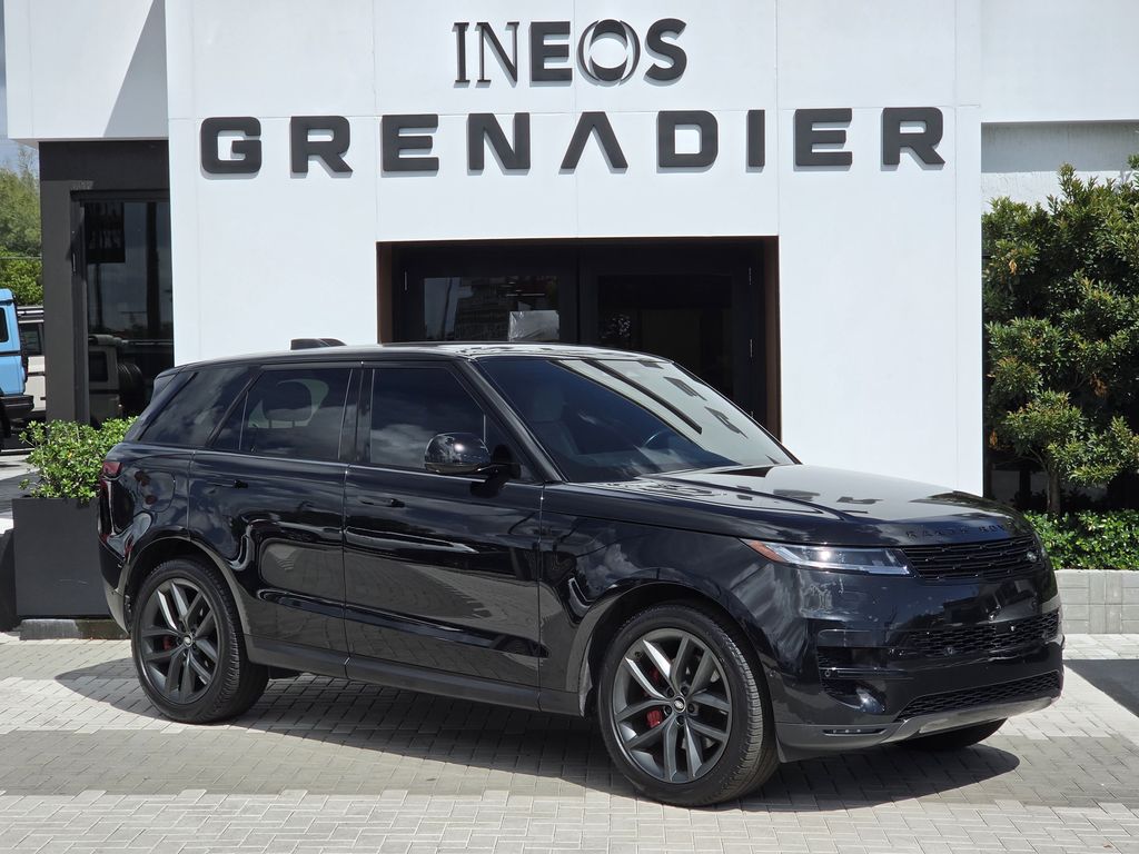 Santorini Black Metallic 2025 Land Rover Range Rover Sport SUV / Crossover All-Wheel Drive 8-Speed Automatic