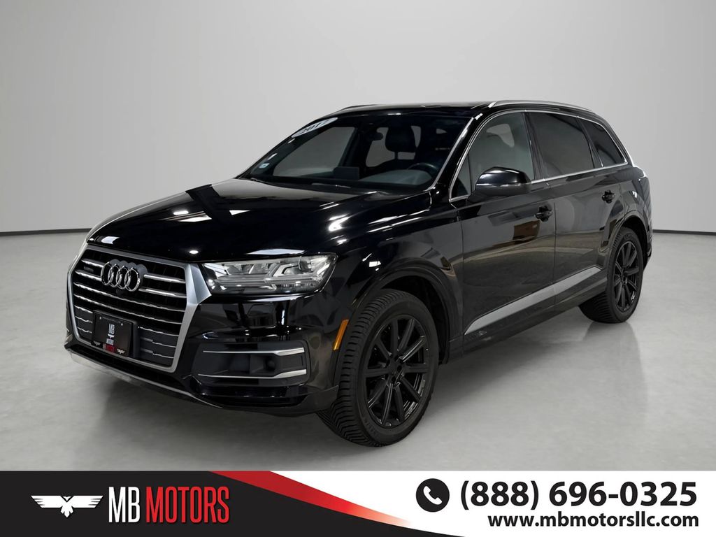 Black 2017 Audi Q7 3.0T quattro Premium Plus SUV / Crossover All-Wheel Drive 8-Speed Automatic