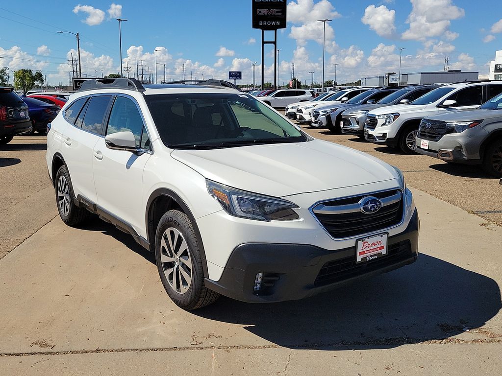 2022 Subaru Outback Premium White at Brown Buick GMC