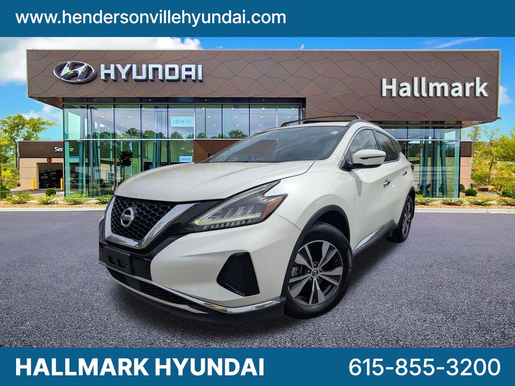 Pearl White Tricoat 2020 Nissan Murano SV FWD SUV / Crossover Front-Wheel Drive Continuously Variable Transmission