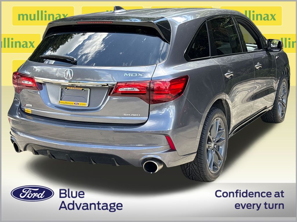 Used 2019 Gray Acura 3.5L Technology Pkg w/A-Spec Pkg image 4