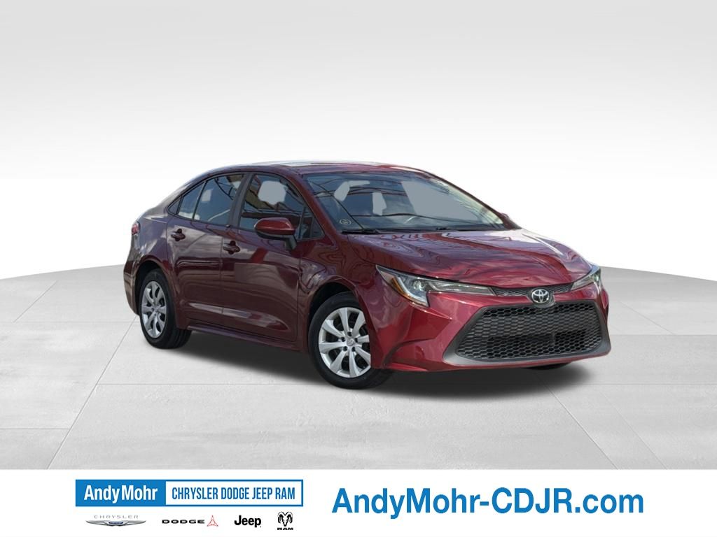 Red (Ruby Flare Pearl) 2022 Toyota Corolla Sedan Front-Wheel Drive Continuously Variable Transmission