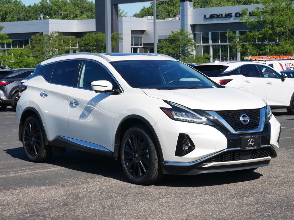 Pearl White Tricoat 2022 Nissan Murano SUV / Crossover All-Wheel Drive Continuously Variable Transmission