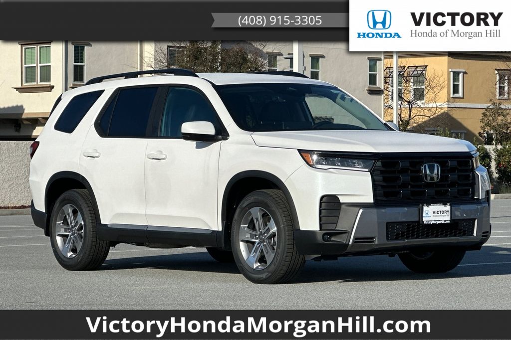 Platinum White Pearl 2026 Honda Pilot EX-L FWD SUV / Crossover Front-Wheel Drive Automatic
