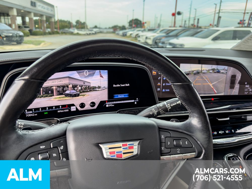 Used 2021 White Cadillac Premium Luxury image 35