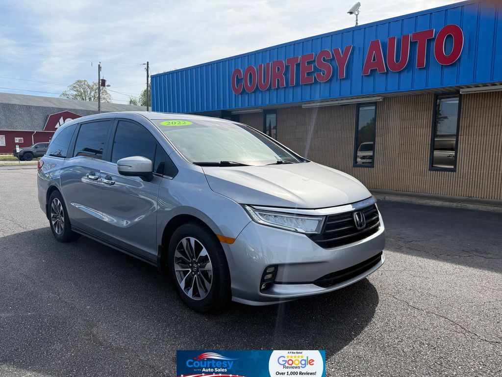 Silver Metallic 2022 Honda Odyssey EX-L FWD Minivan Front-Wheel Drive Automatic