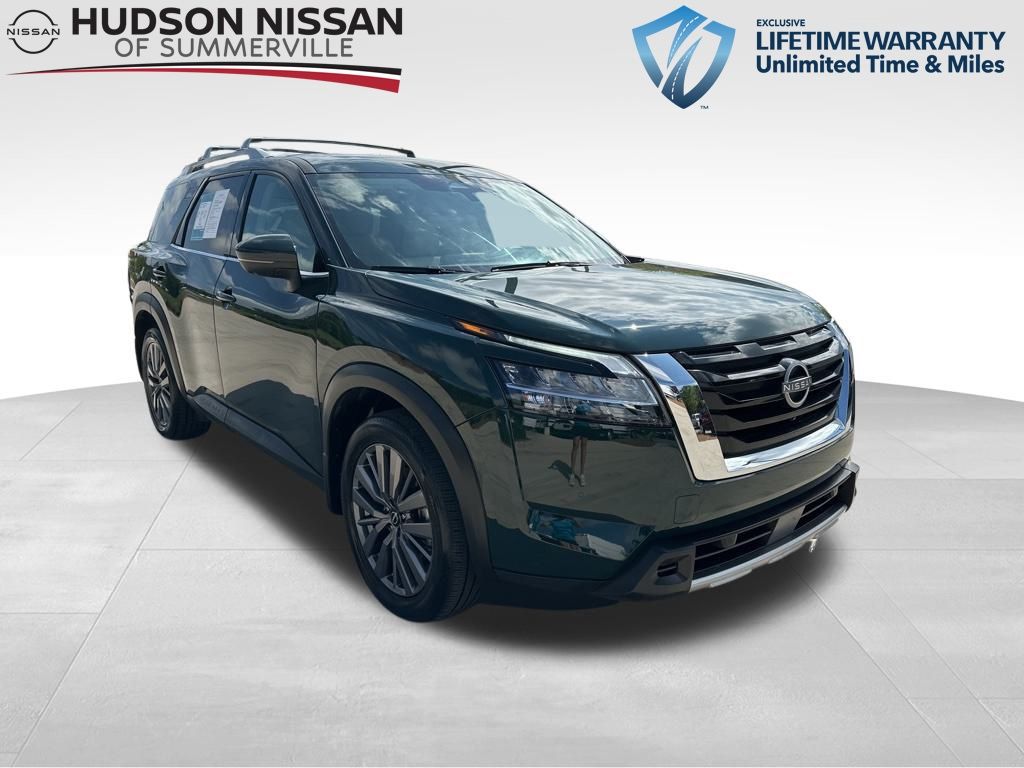 2023 Obsidian Green Pearl Nissan Pathfinder SL SUV