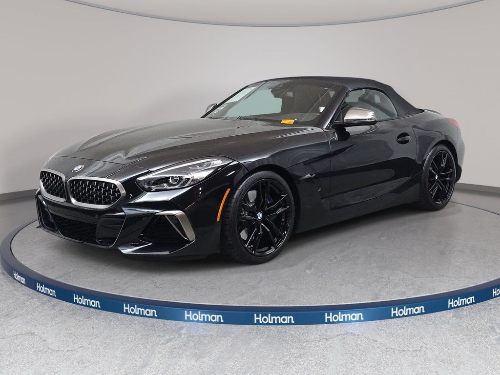 Black Sapphire Metallic 2020 BMW Z4 Convertible Rear-Wheel Drive 8-Speed Automatic