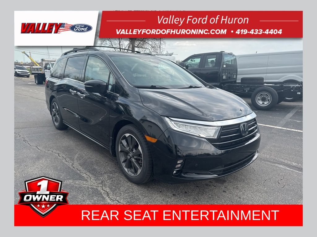 Crystal Black Pearl 2024 Honda Odyssey Elite FWD Minivan Front-Wheel Drive Automatic