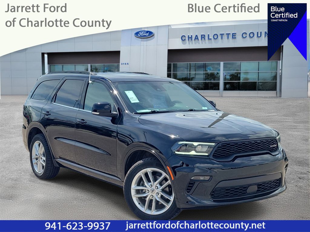 DB Black Crystal Clearcoat 2022 Dodge Durango GT Plus AWD SUV / Crossover All-Wheel Drive 8-Speed Automatic