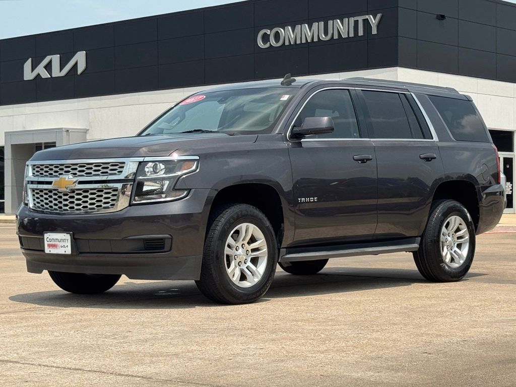 Gray (Tungsten Metallic) 2017 Chevrolet Tahoe SUV / Crossover 4X2 6-Speed Automatic Overdrive