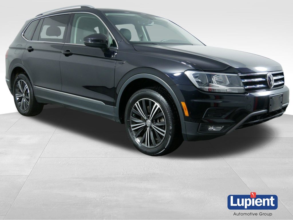 Deep Black 2019 Volkswagen Tiguan SUV / Crossover All-Wheel Drive 8-Speed Automatic