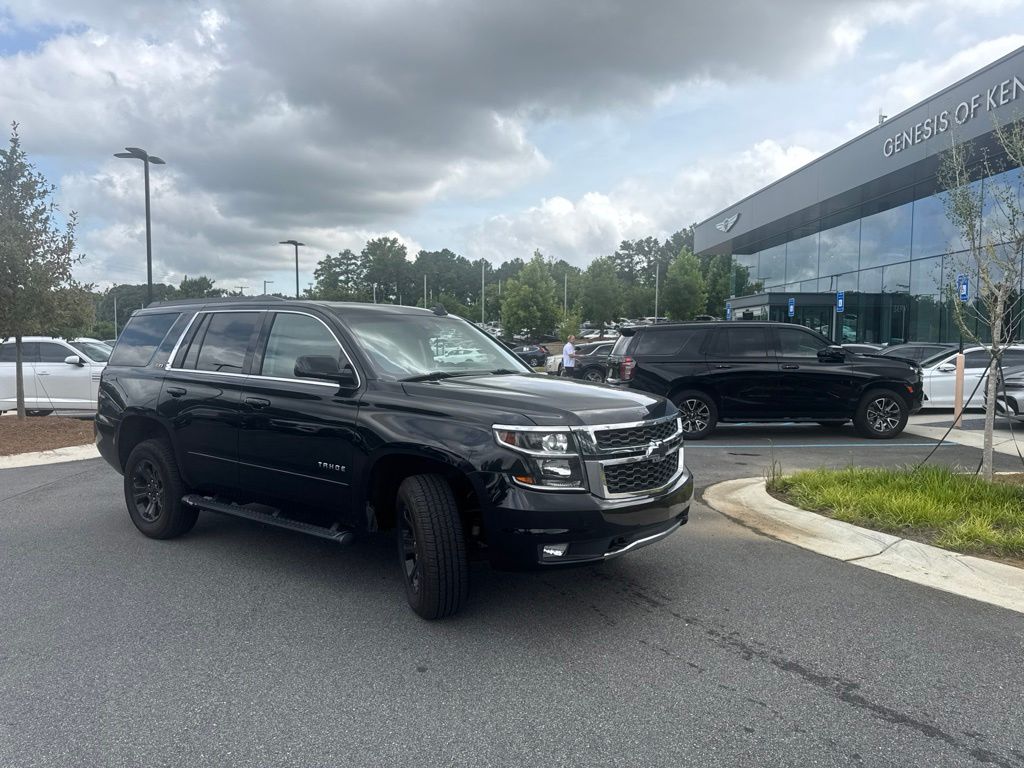 Black 2018 Chevrolet Tahoe SUV / Crossover Four-Wheel Drive 6-Speed Automatic Overdrive