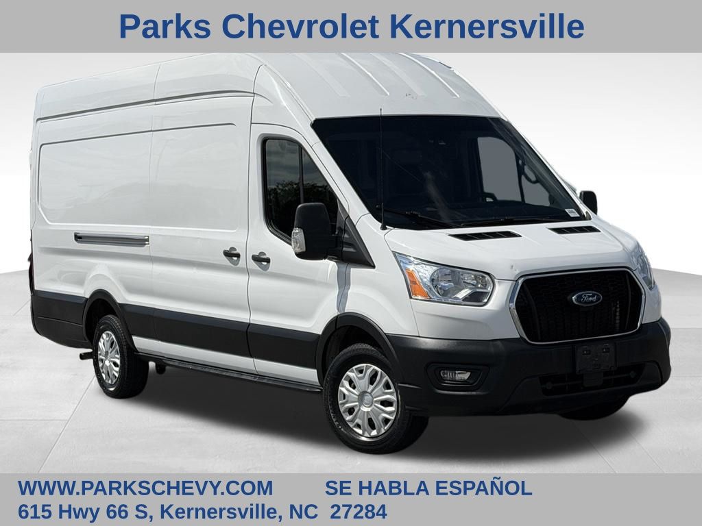 Oxford White 2021 Ford Transit Cargo Van Rear-Wheel Drive