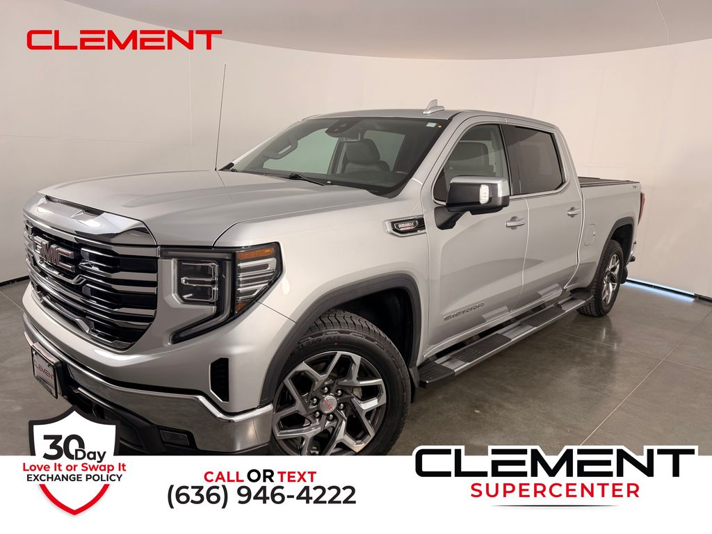 Quicksilver Metallic 2022 GMC Sierra 1500 Pickup Truck Four-Wheel Drive Automatic