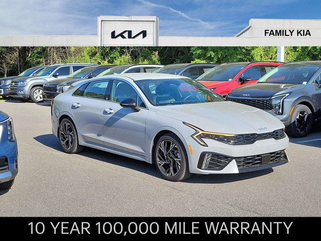 Wolf Gray 2025 Kia K5 GT-Line FWD Sedan Front-Wheel Drive 8-Speed Automatic