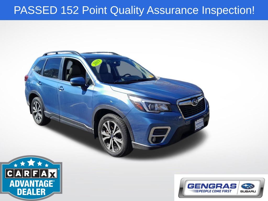 Horizon Blue Pearl 2019 Subaru Forester 2.5i Limited AWD SUV / Crossover All-Wheel Drive Continuously Variable Transmission