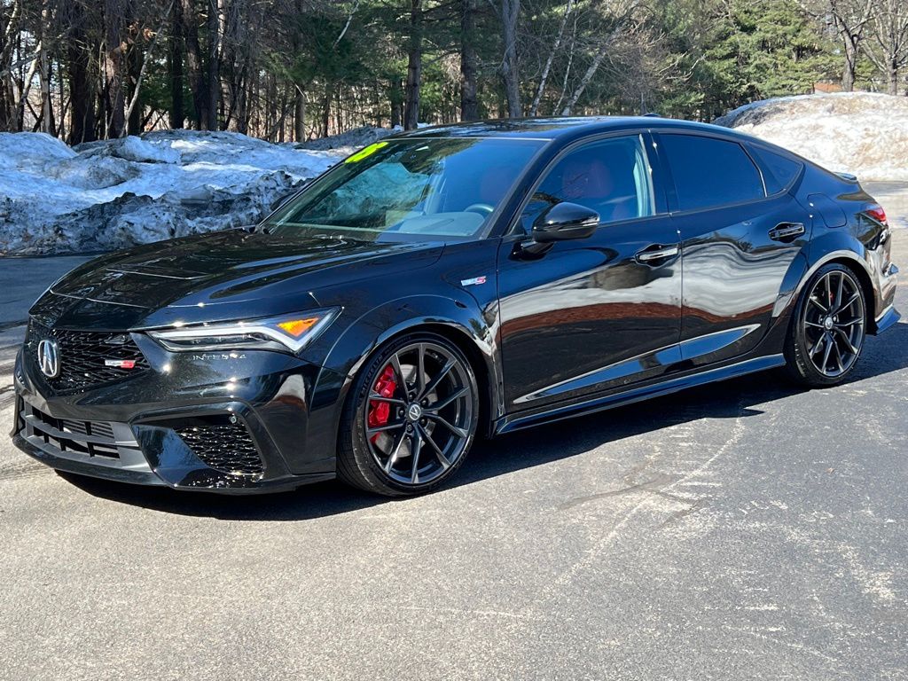 Majestic Black Pearl 2025 Acura Integra Type S FWD Sedan Front-Wheel Drive 6-Speed Manual