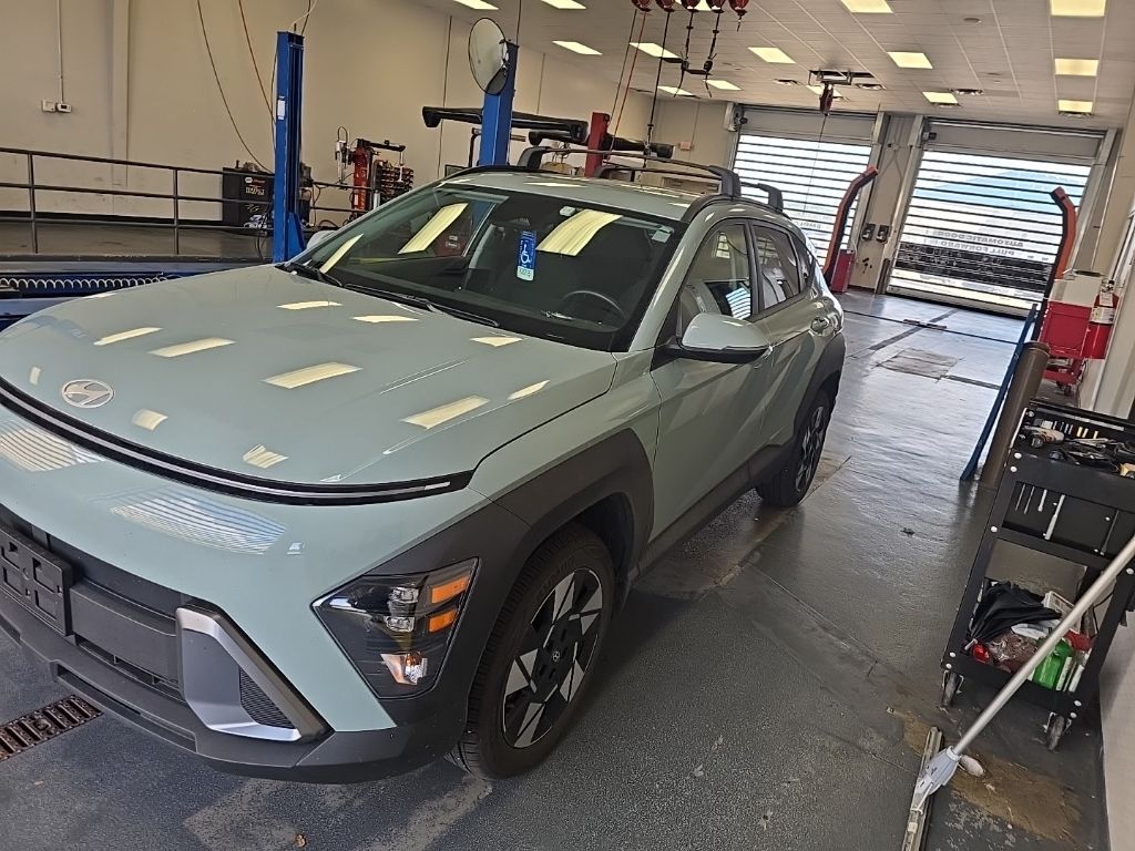 Mirage Green 2025 Hyundai Kona SUV / Crossover All-Wheel Drive Continuously Variable Transmission