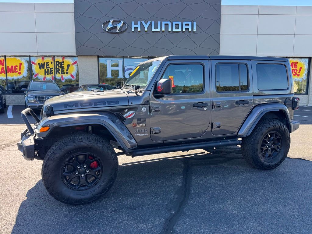 Gray (Granite Crystal Metallic Clearcoat) 2019 Jeep Wrangler SUV / Crossover Four-Wheel Drive 8-Speed Automatic
