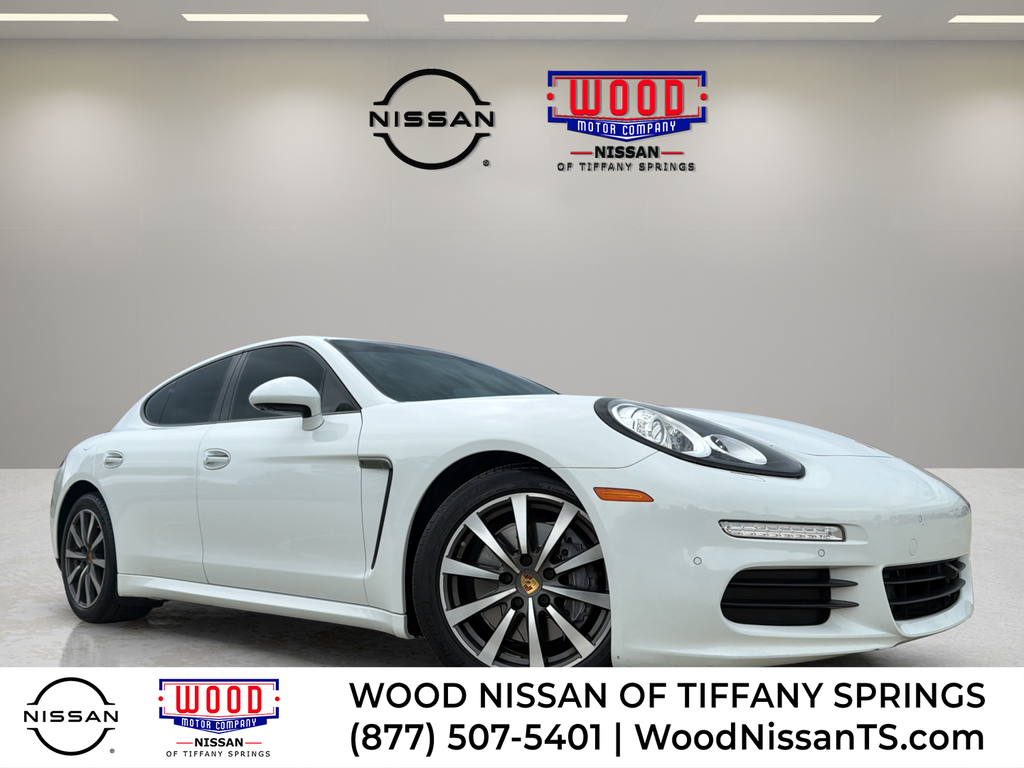 White 2016 Porsche Panamera Sedan All-Wheel Drive 7-Speed Automatic