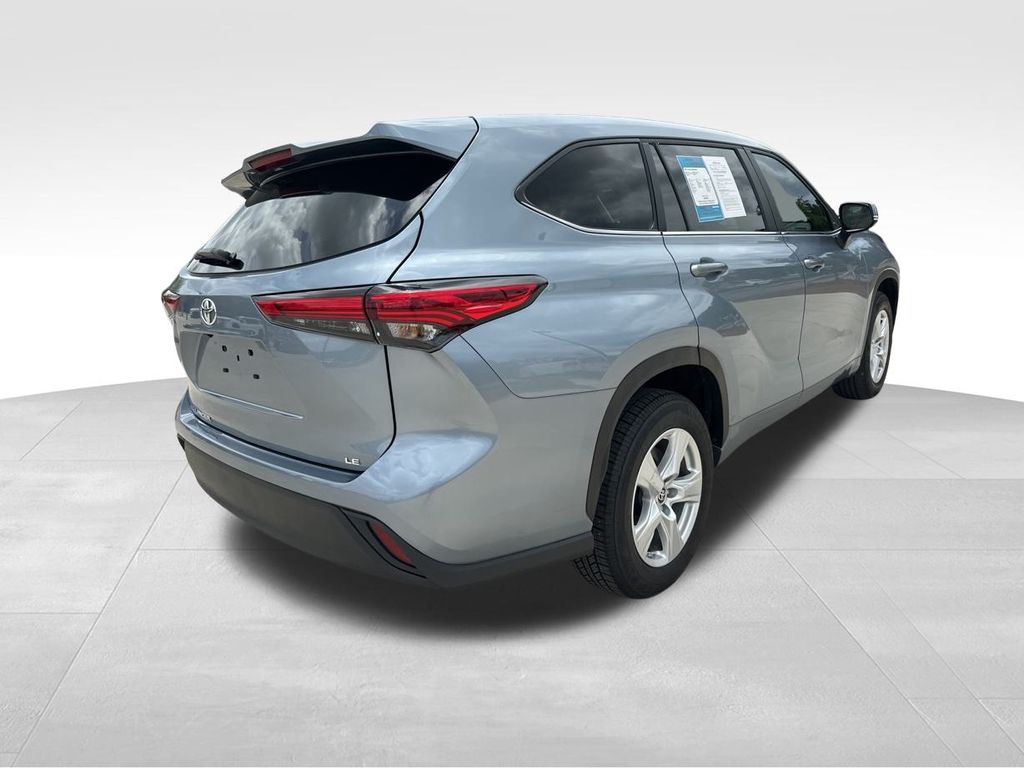 2023 Celestial Silver Metallic Toyota Highlander LE FWD SUV