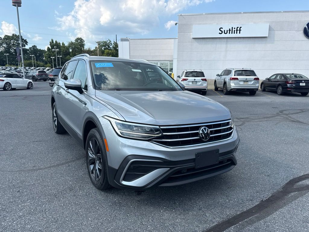 2022 Volkswagen Tiguan 2.0T SE Silver at Bob Ruth Ford