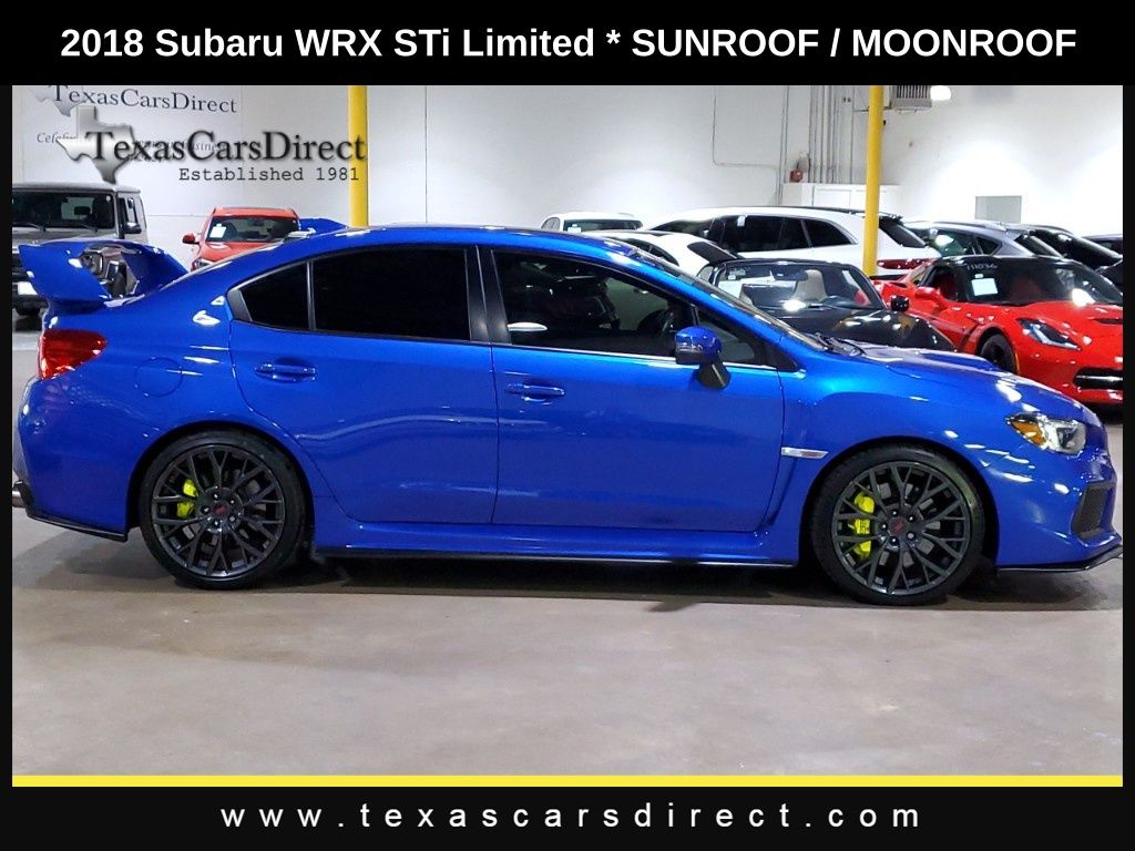 2018 Subaru WRX STi Limited 5