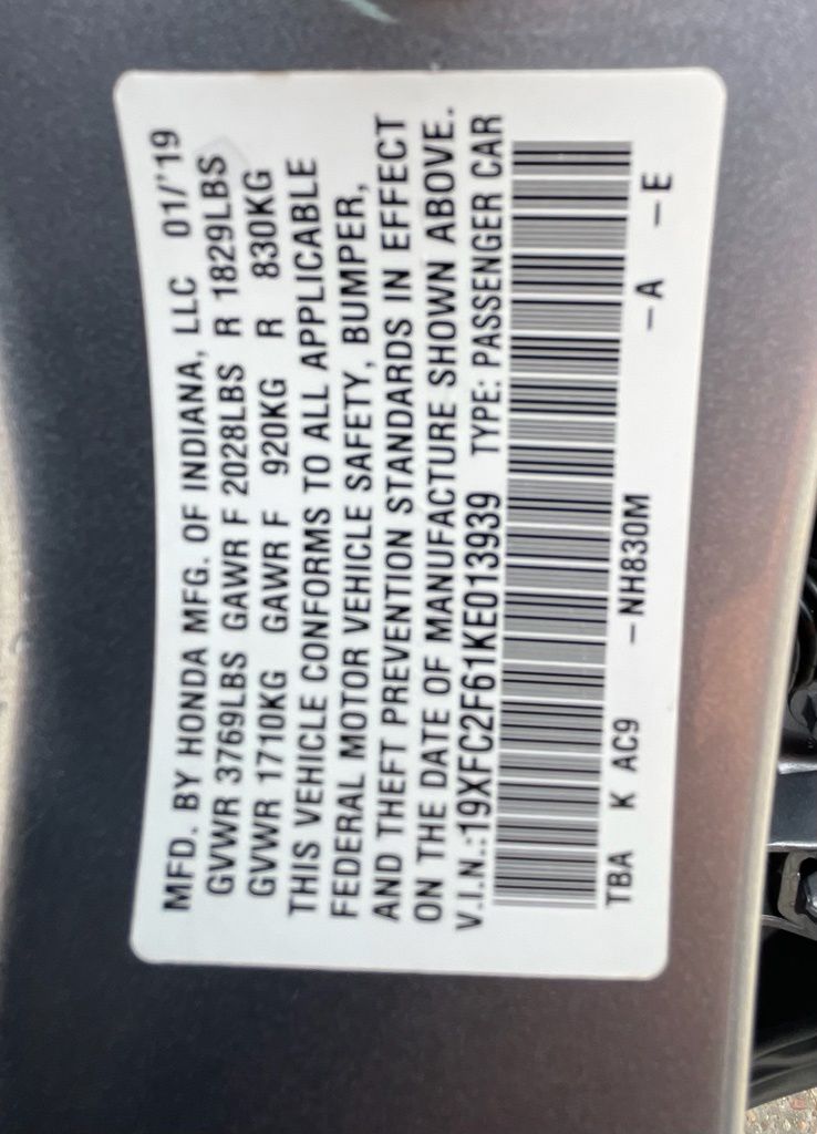 2019 Honda Civic LX Silver at AutoSavvy Houston Northwest
