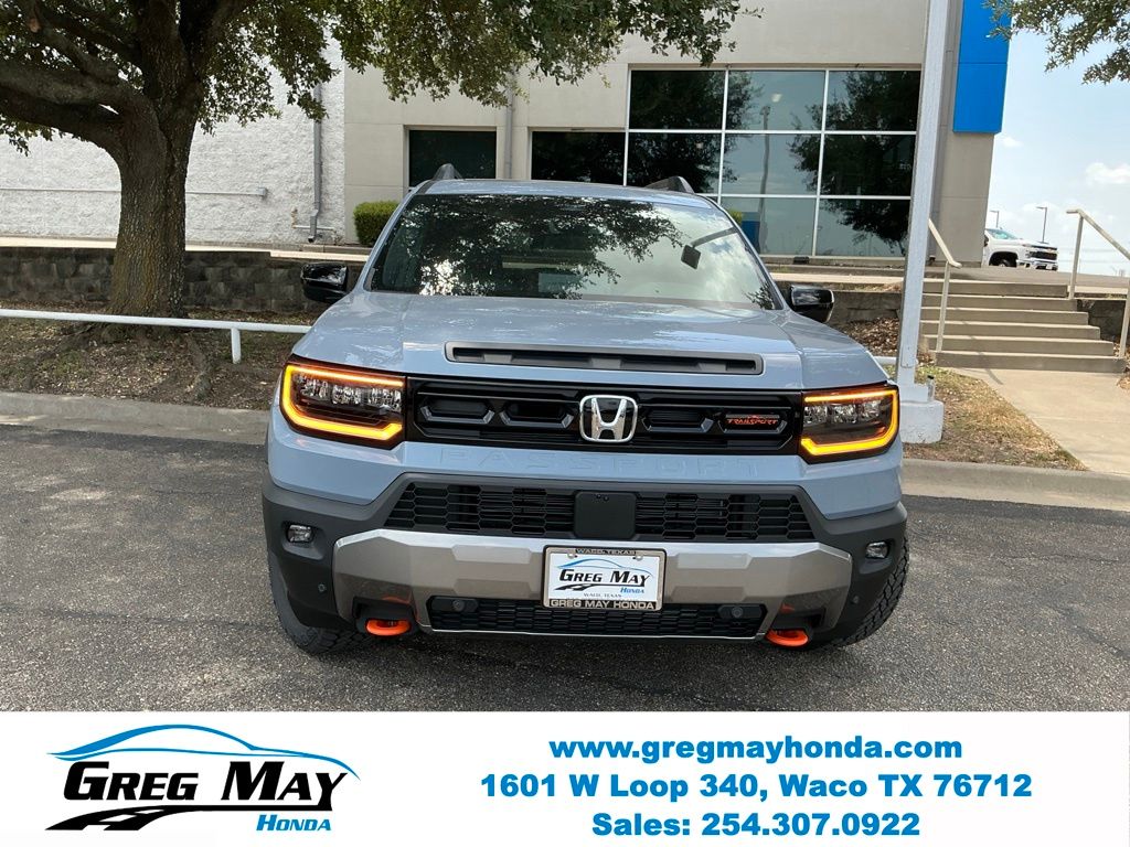 2026 Honda Passport TrailSport Elite Gray at Greg May Honda
