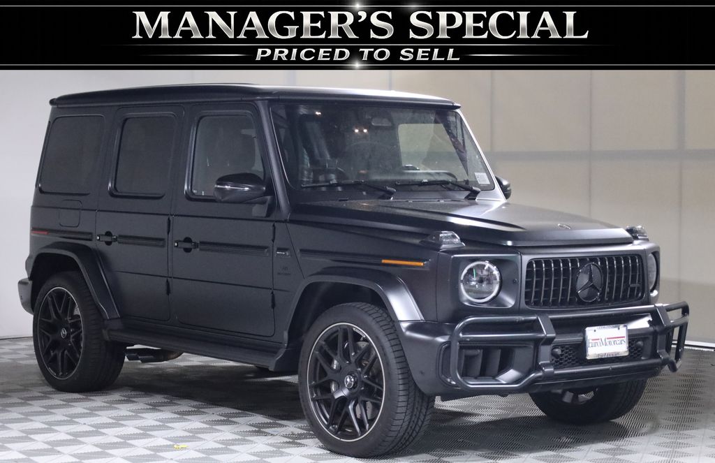 MANUFAKTUR Night Black Magno 2025 Mercedes-Benz G-Class SUV / Crossover All-Wheel Drive 9-Speed Automatic