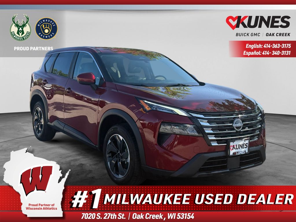 Red (Scarlet Ember Tintcoat) 2025 Nissan Rogue SUV / Crossover All-Wheel Drive Continuously Variable Transmission
