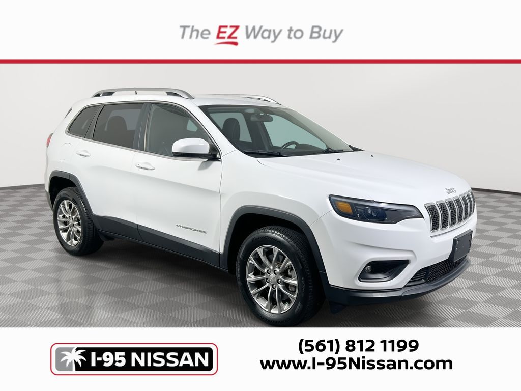 Bright White Clearcoat 2020 Jeep Cherokee Latitude Plus 4WD SUV / Crossover Four-Wheel Drive 9-Speed Automatic