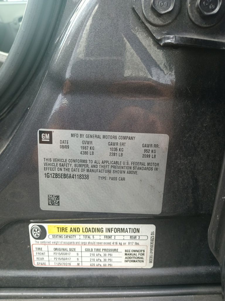 Used 2010 Chevrolet Malibu 1LS with VIN 1G1ZB5EB6A4118338 for sale in Miami, FL