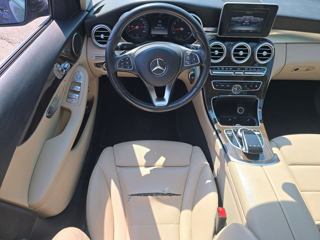 Used 2015 Blue Mercedes-Benz C 300 image 22