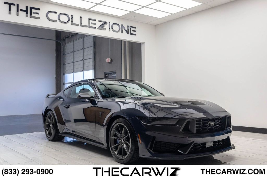 Blue 2024 Ford Mustang Coupe Rear-Wheel Drive Automatic