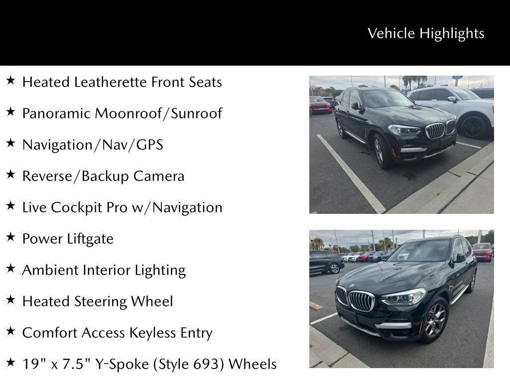 2021 BMW X3 xDrive30i