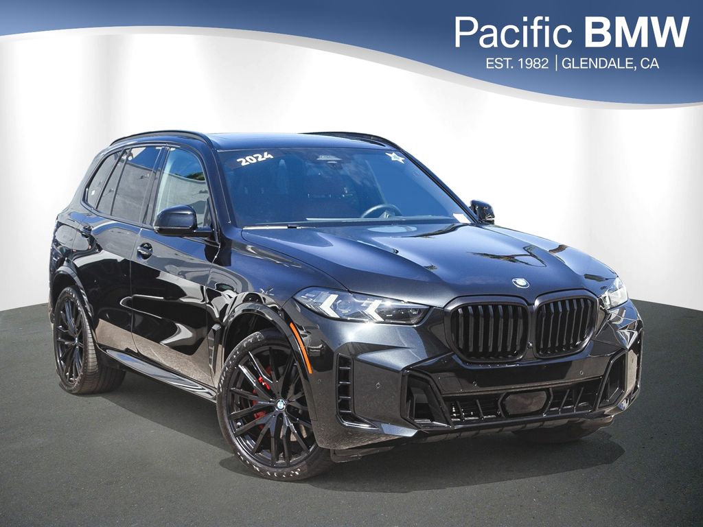 Black Sapphire Metallic 2024 BMW X5 SUV / Crossover Rear-Wheel Drive 8-Speed Automatic