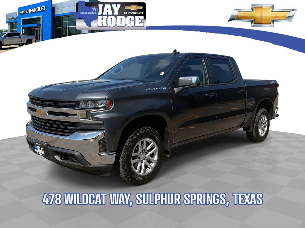 Shadow Gray Metallic 2021 Chevrolet Silverado 1500 Pickup Truck Four-Wheel Drive 8-Speed Automatic