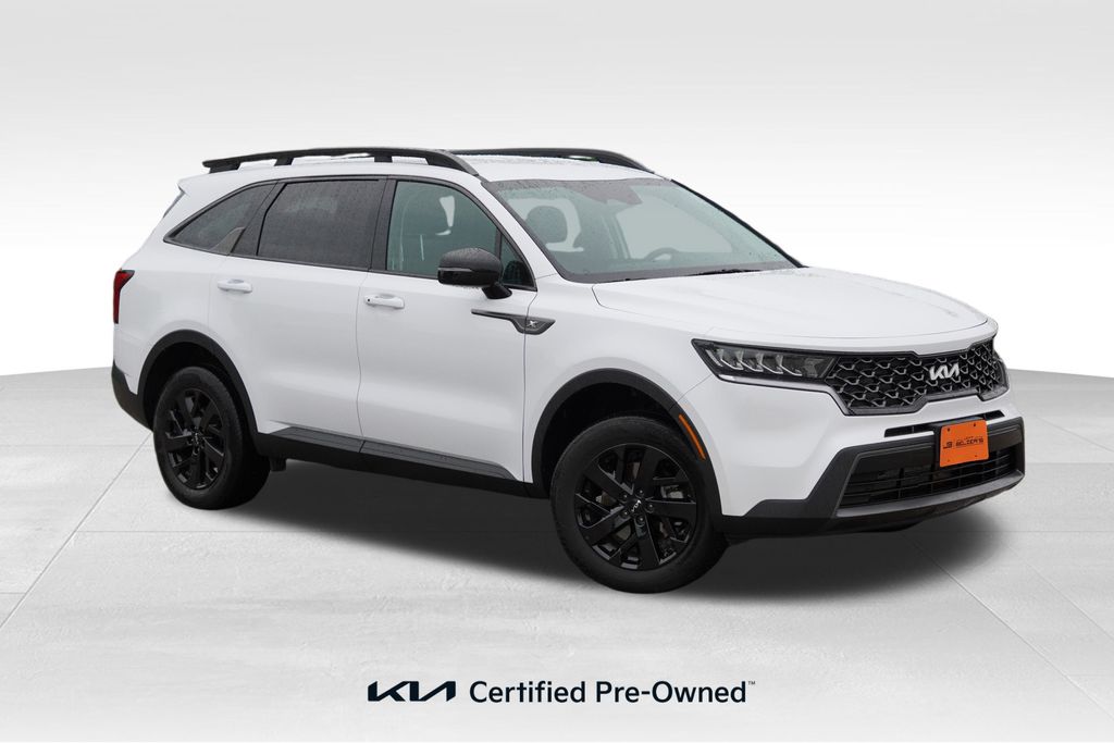 Glacial White Pearl 2023 Kia Sorento SUV / Crossover All-Wheel Drive 8-Speed Automatic