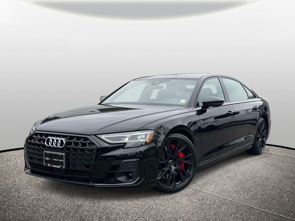 Black Metallic 2026 Audi S8 Sedan All-Wheel Drive 8-Speed Automatic