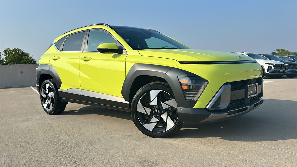 2024 Hyundai Kona Limited Yellow at Big Star Chrysler Jeep Dodge Ram 