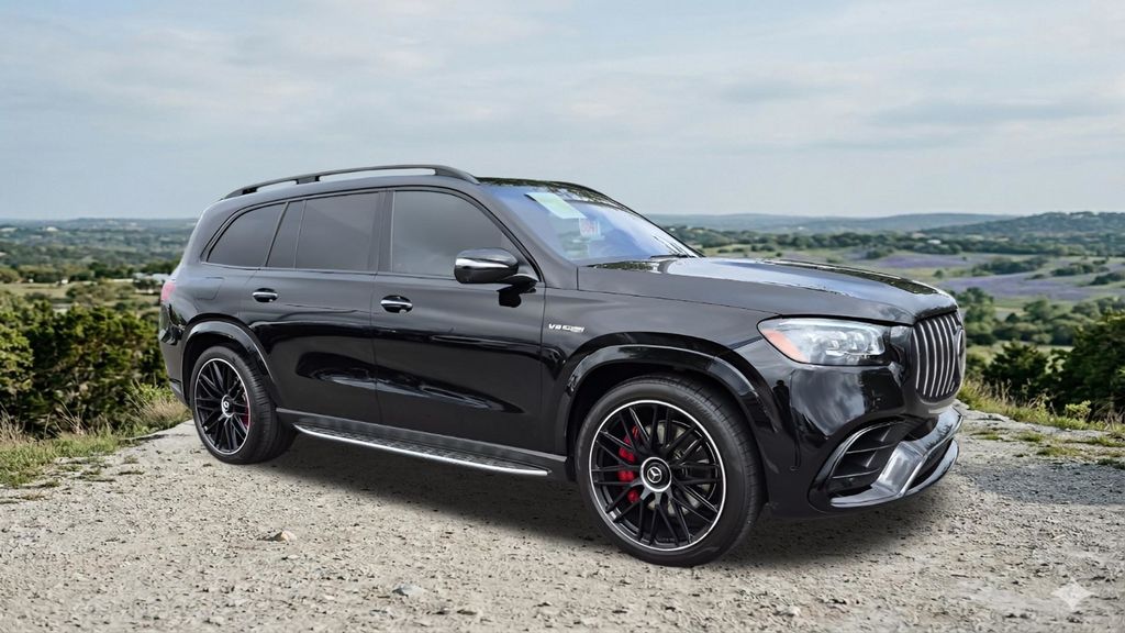 Black 2024 Mercedes-Benz GLS AMG GLS 63 4MATIC SUV / Crossover All-Wheel Drive 9-Speed Automatic