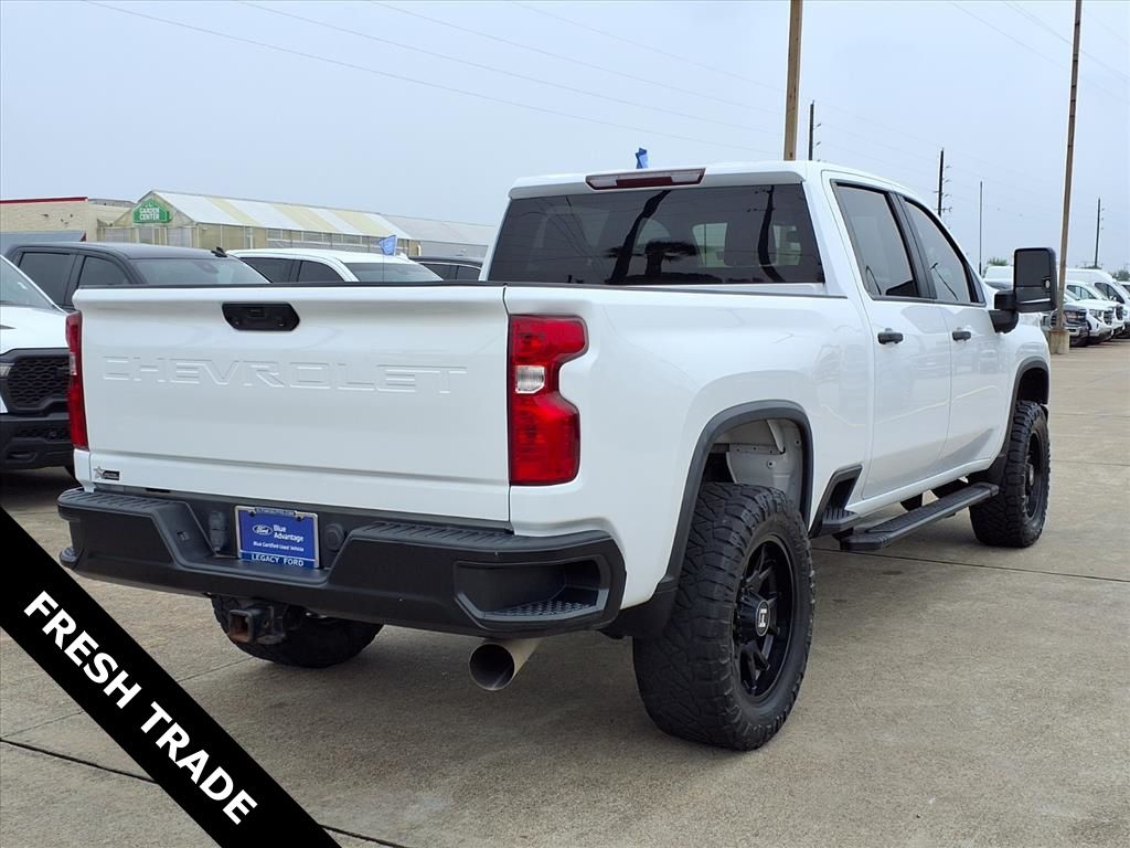 2021 Chevrolet Silverado 2500HD Work Truck White at Wharton Chevrolet GMC