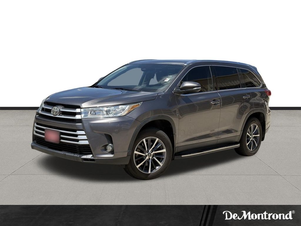 Predawn Gray Mica 2019 Toyota Highlander SUV / Crossover Front-Wheel Drive 8-Speed Automatic