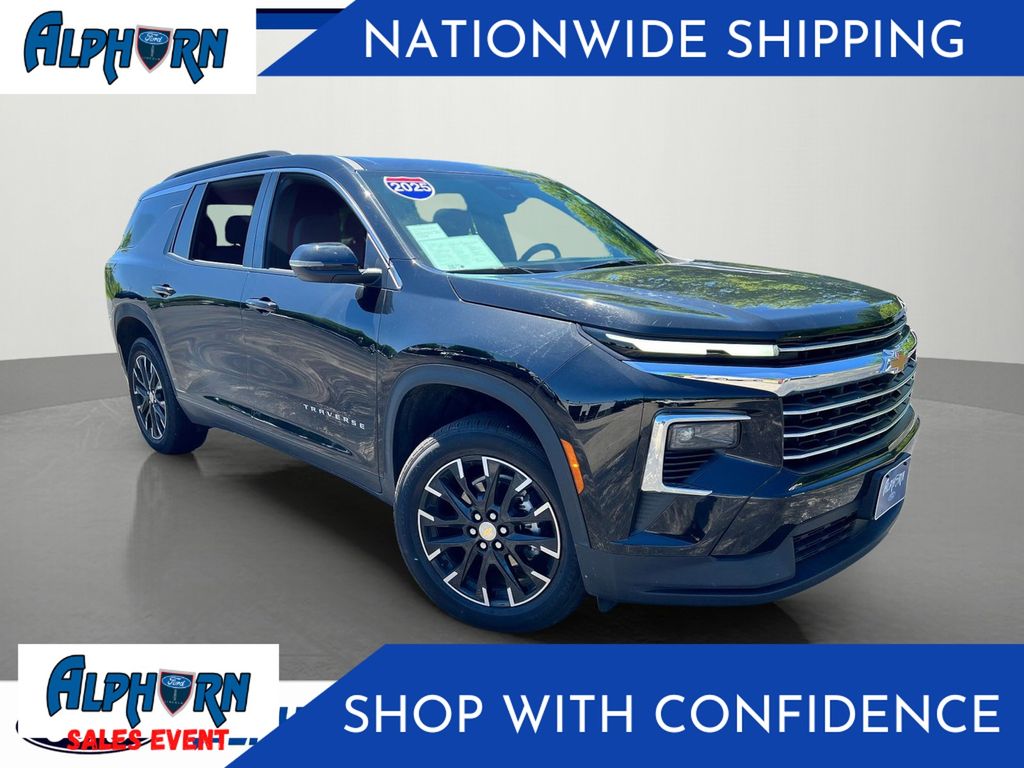 Mosaic Black Metallic 2025 Chevrolet Traverse LT AWD SUV / Crossover Four-Wheel Drive 8-Speed Automatic