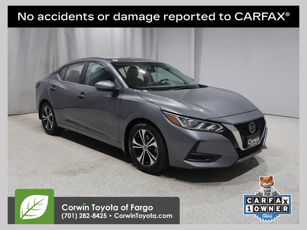 Gray (Gun Metallic) 2023 Nissan Sentra Sedan Front-Wheel Drive Continuously Variable Transmission